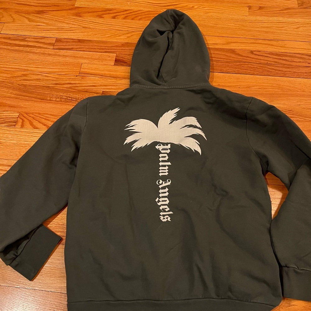 PALM ANGELS HEAVY SWEATSHIRT HOODIE